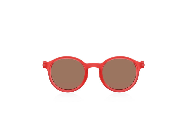 OLIVIO & CO. Junior oval sunglasses - Green House Begonia Red