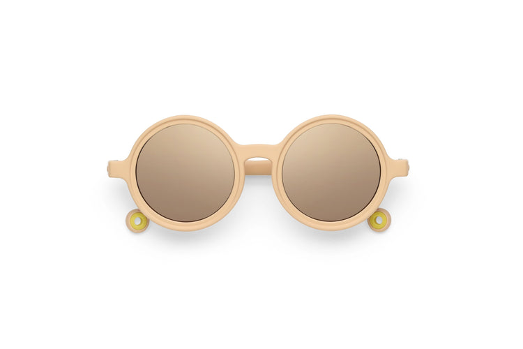 OLIVIO & CO. Kids round sunglasses - Terracotta Desert Sand