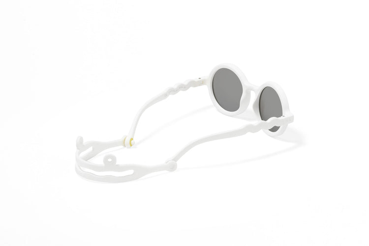 OLIVIO & CO. Kids round sunglasses - Deep Sea Shark White