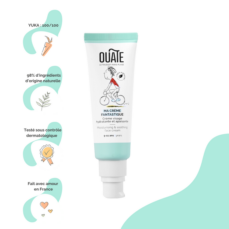 OUATE. Face Gel Cream for Boys 9-11 years old - My fantastic cream