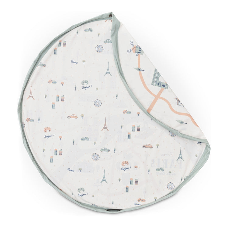 PLAY&GO. 2 in 1 storage bag and playmat. Paris Map