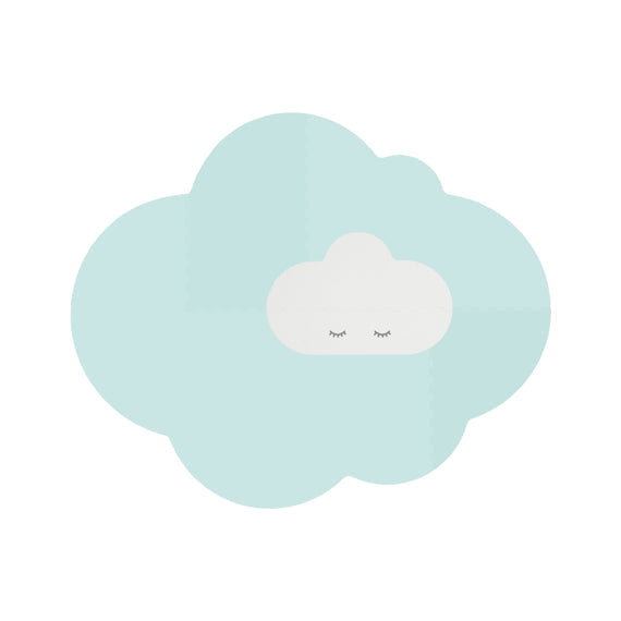 Quut. Δάπεδο παιχνιδιού Σύννεφο μεγάλο 175x145 (απαλό πράσινο)