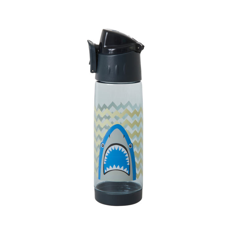 RICE. Plastic bottle - Shark (blue)