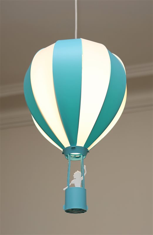 R&M COUDERT. Φωτιστικό οροφής Αερόστατο (γαλάζιο)