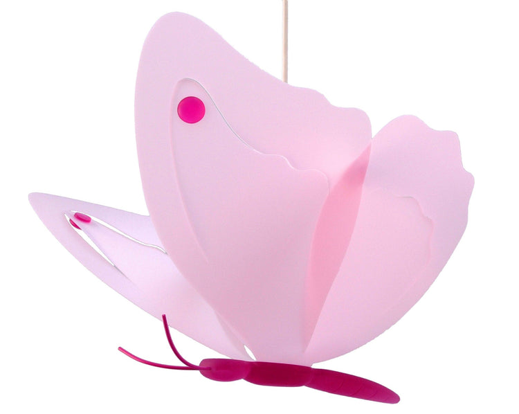 R&M COUDERT. Φωτιστικό οροφής Πεταλούδα (ροζ-ροζ)
