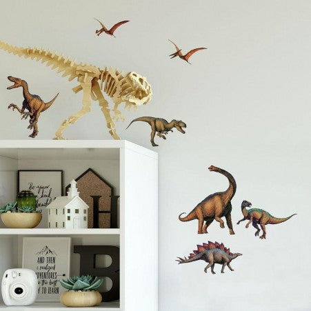 RoomMates. Αυτοκόλλητα τοίχου Αληθινοί δεινόσαυροι