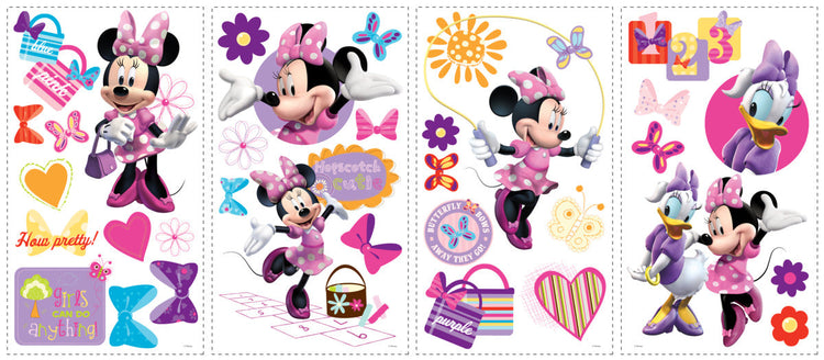 RoomMates. Minnie Mouse Bow-Tique Wall Decals