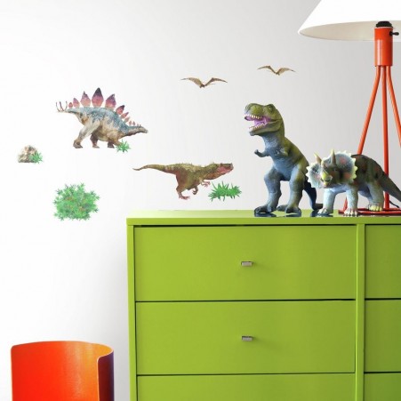 RoomMates. Αυτοκόλλητα τοίχου Δεινόσαυροι