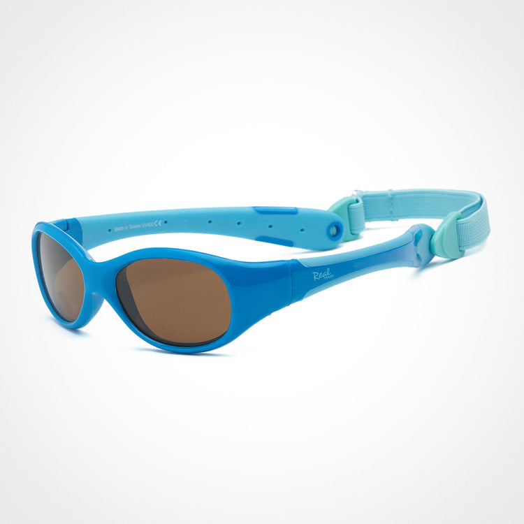 REAL SHADES. Βρεφικά γυαλιά ηλίου Explorer Baby 0-2 ετών Blue/Light Blue