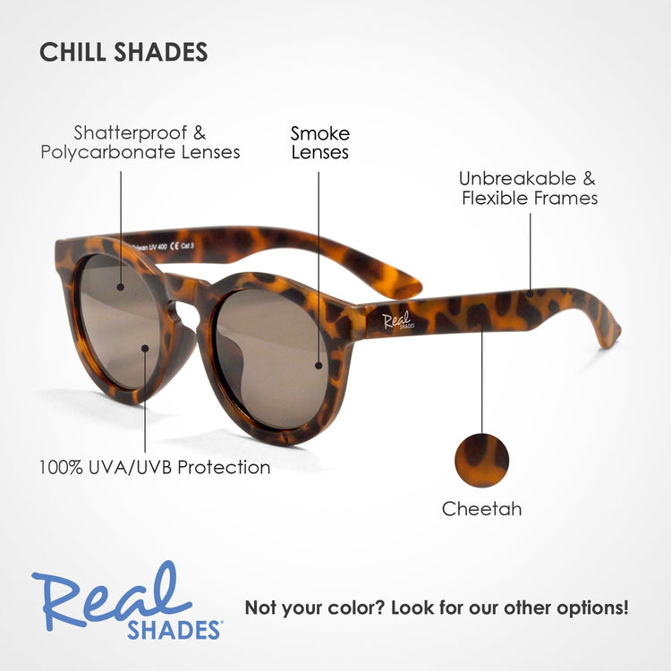 REAL SHADES. Chill sunglasses for Kids Cheetah