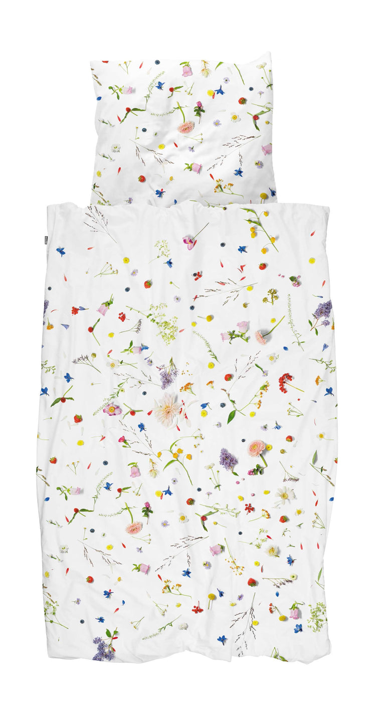 SNURK. Duvet cover set Flowers 140Χ200 - 50Χ70