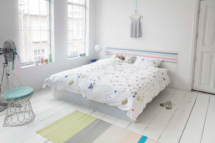 SNURK. Κλινοσκέπασμα Λουλούδια 140Χ200 - 50Χ70