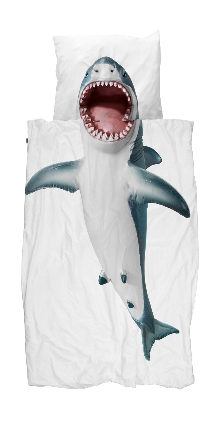 SNURK. Duvet cover set Shark 160Χ220 - 50Χ70