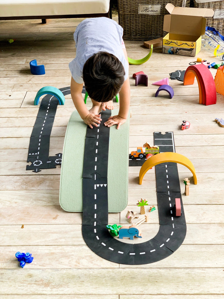 Waytoplay. Highway - Large Road Set